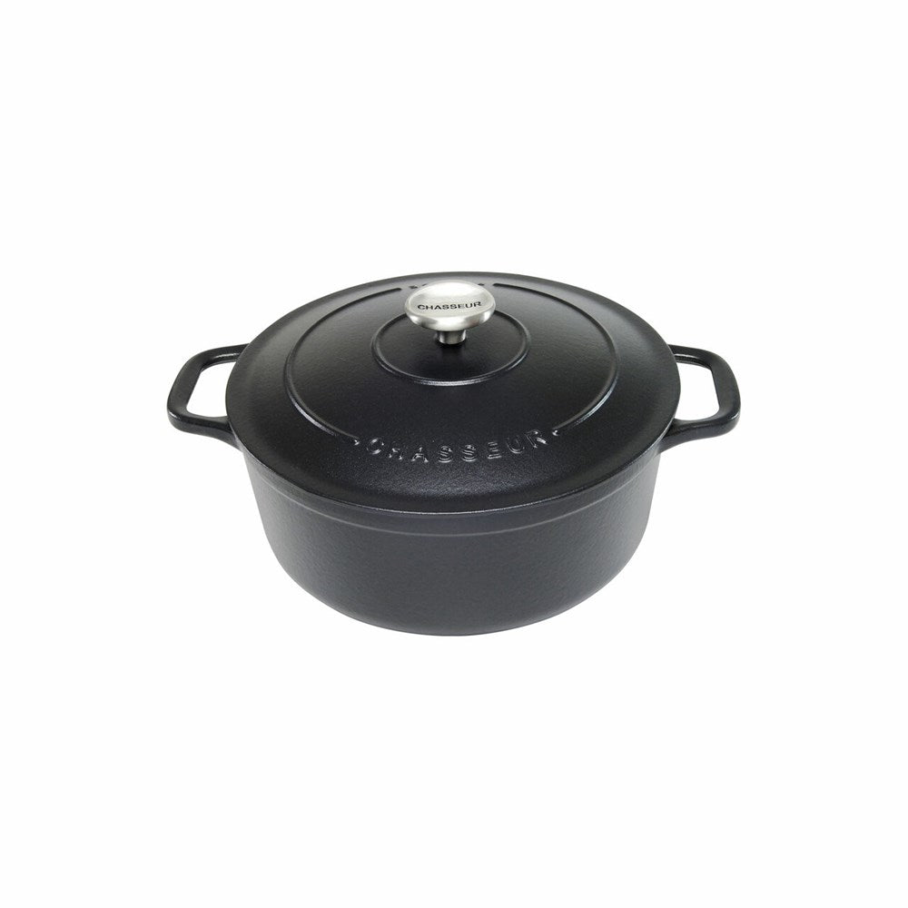 Chasseur Cast Iron Round French Oven - 26cm / 5L