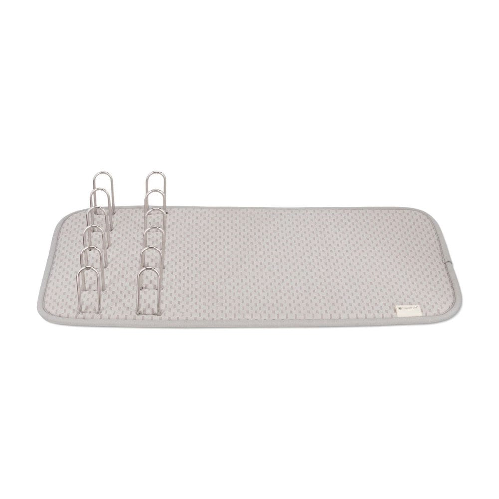 Full Circle Shape Shifter 2-in-1 Rack & Microfiber Mat - Grey