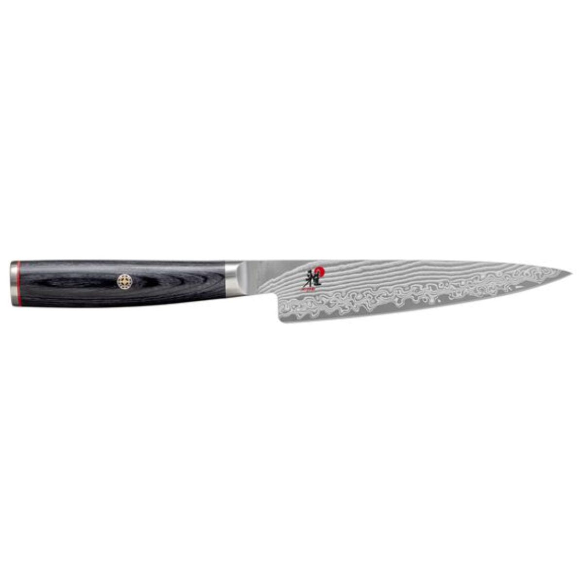 Miyabi 5000FCD Pakka Wood - 2 Piece Knife Set (Santoku and Shotoh Utility)