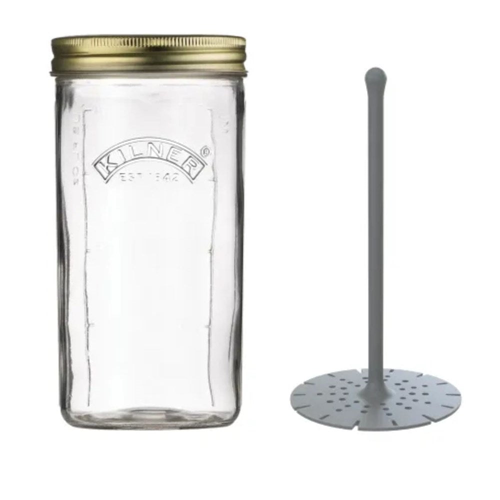 Kilner Pickle Jar With Lifter - 1 Litre