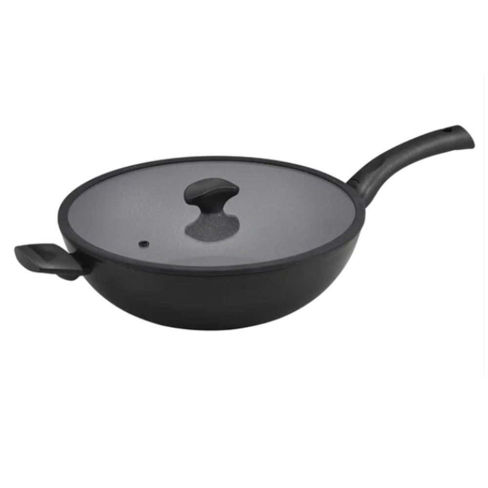 Essteele Per Salute Non-Stick Induction Covered Stir-fry Pan - 32cm