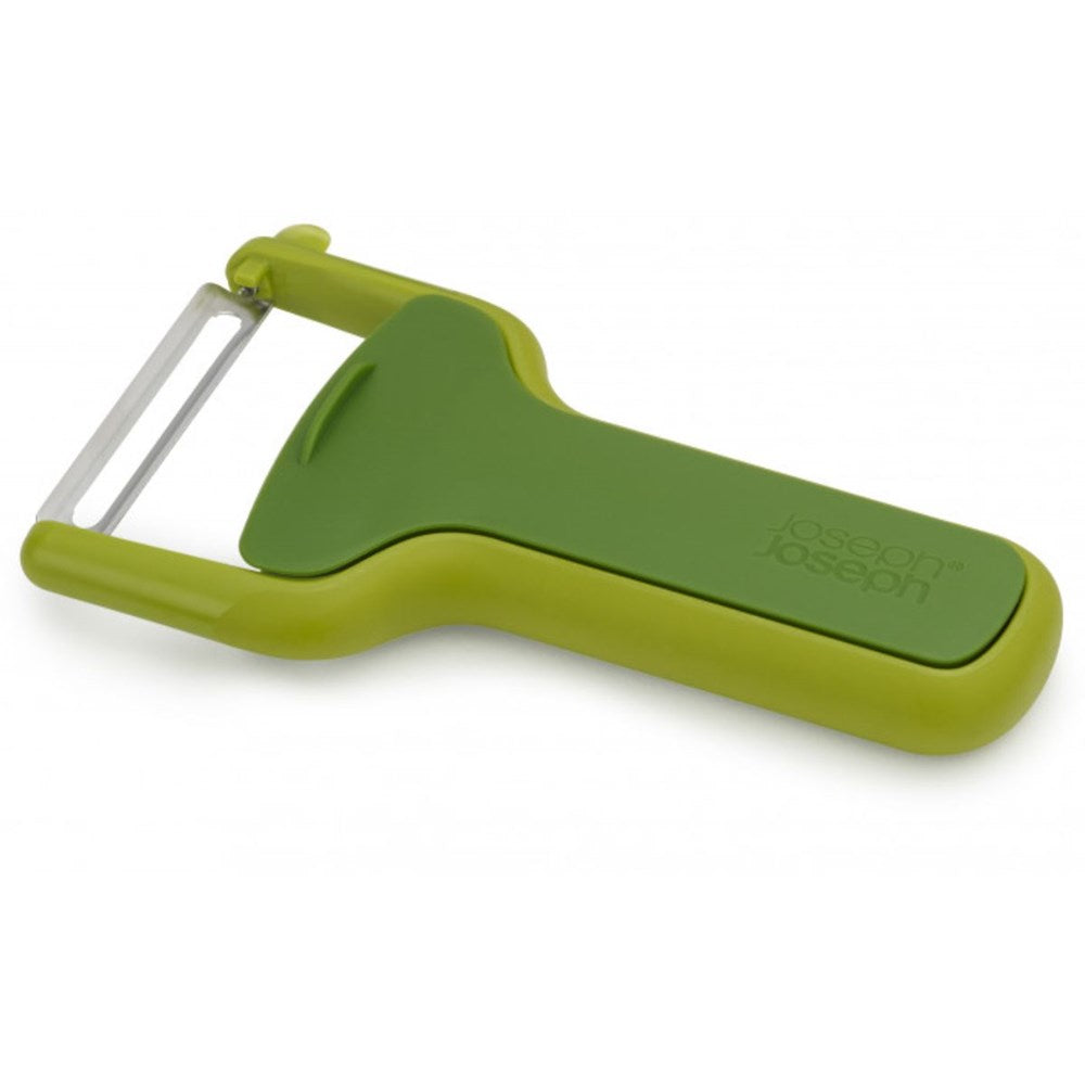 Joseph Joseph SafeStore Straight Peeler with Blade Guard - Green