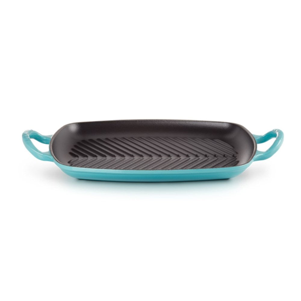 Le Creuset Signature Shallow Cast Iron Rectangular Grill - 30cm x 26cm