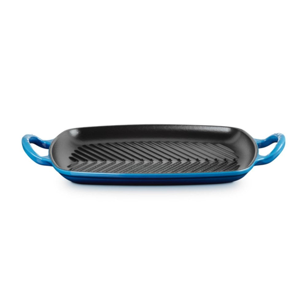 Le Creuset Signature Shallow Cast Iron Rectangular Grill - 30cm x 26cm