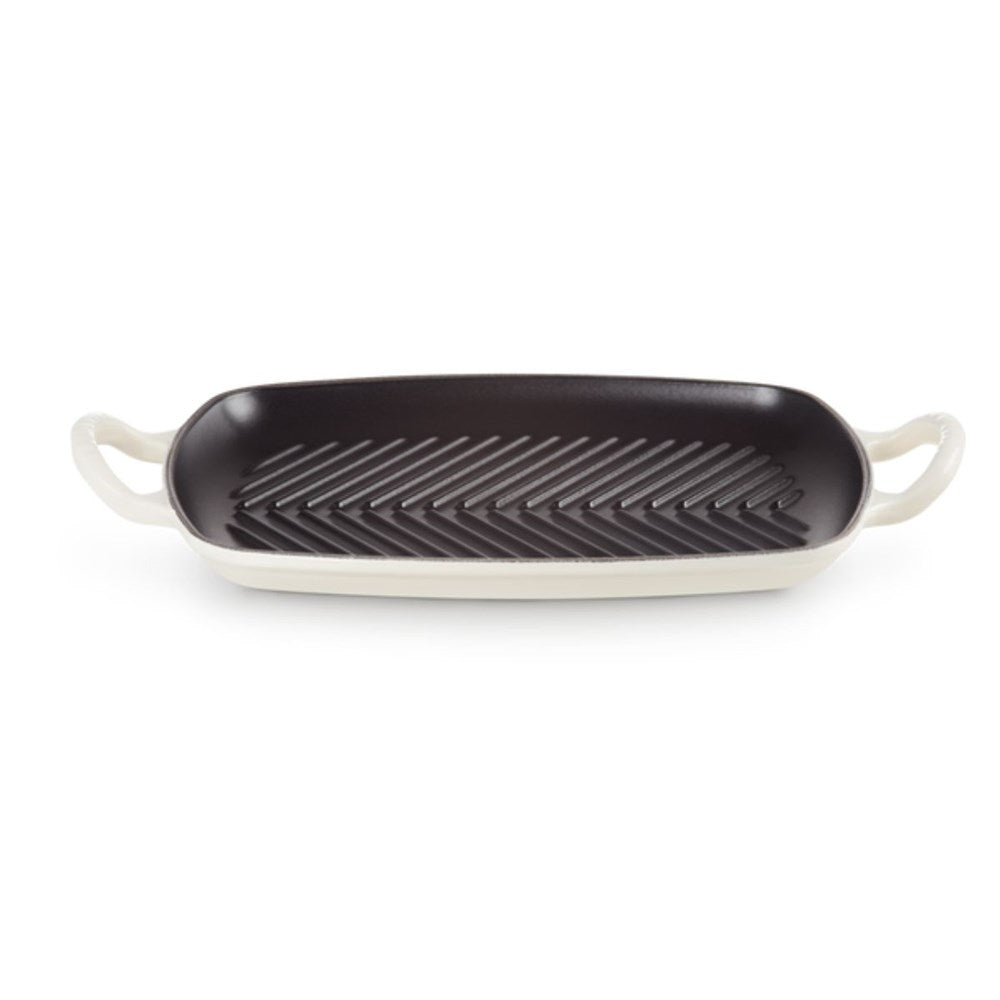 Le Creuset Signature Shallow Cast Iron Rectangular Grill - 30cm x 26cm