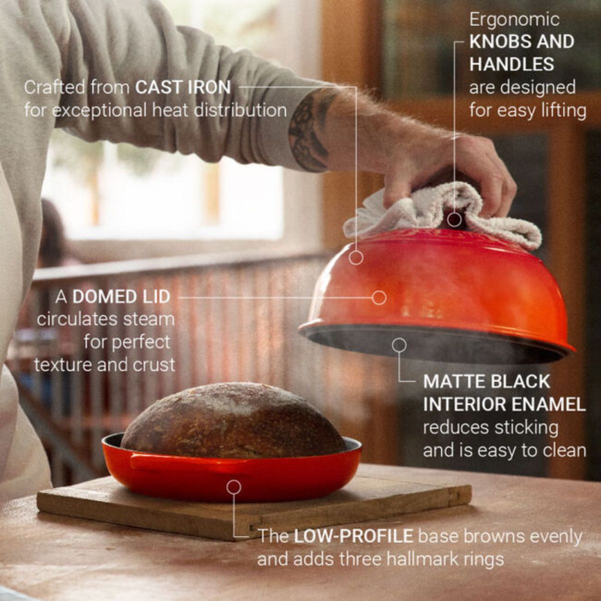 Le Creuset Cast Iron Bread Oven