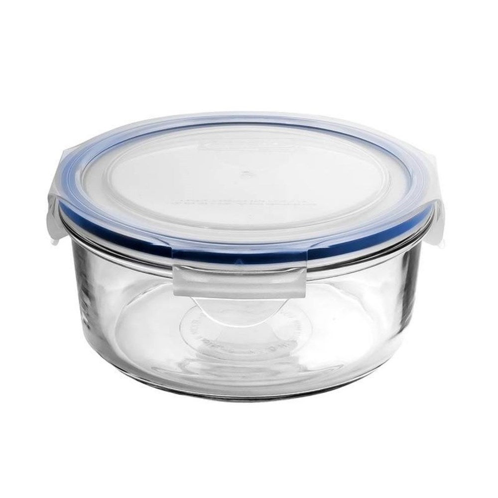 Glasslock Round Tempered Glass Food Container - 920ml