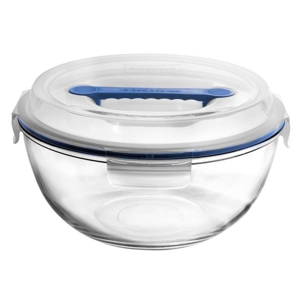 Glasslock Handy Round Food Container - 4000ml