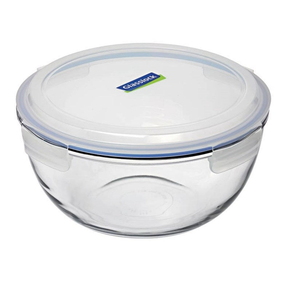 Glasslock Tempered Glass Mixing & Storage Bowl - 2L