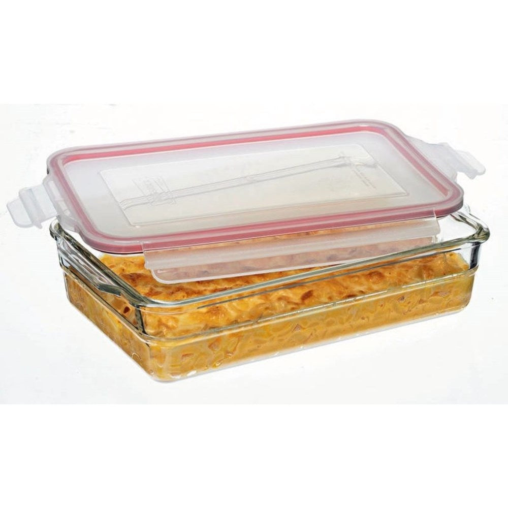 Glasslock Oven Safe Rectangle Baking Dish - 2200ml