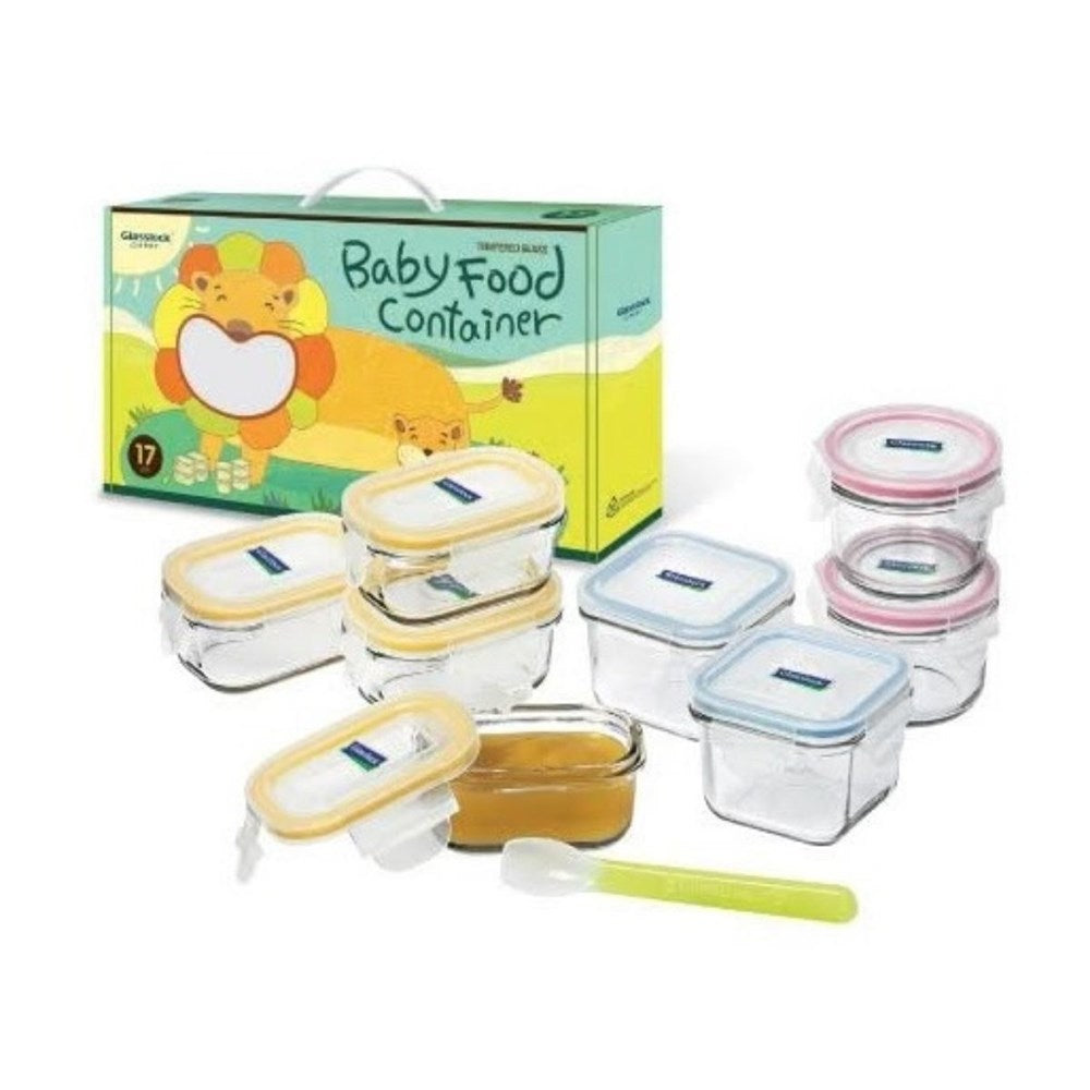 Glasslock Baby Food Container Set - 9 Piece