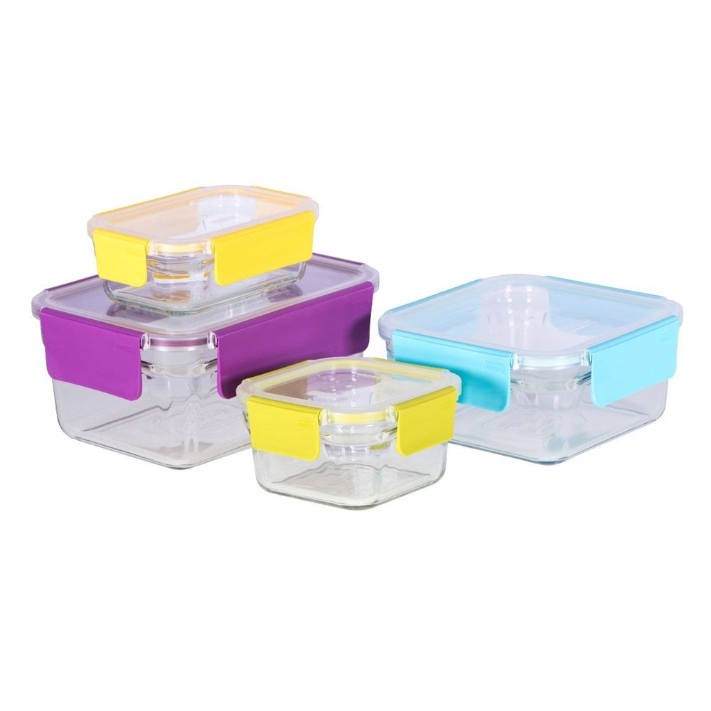 Glasslock Premium Oven Safe Container Set - 4 Piece