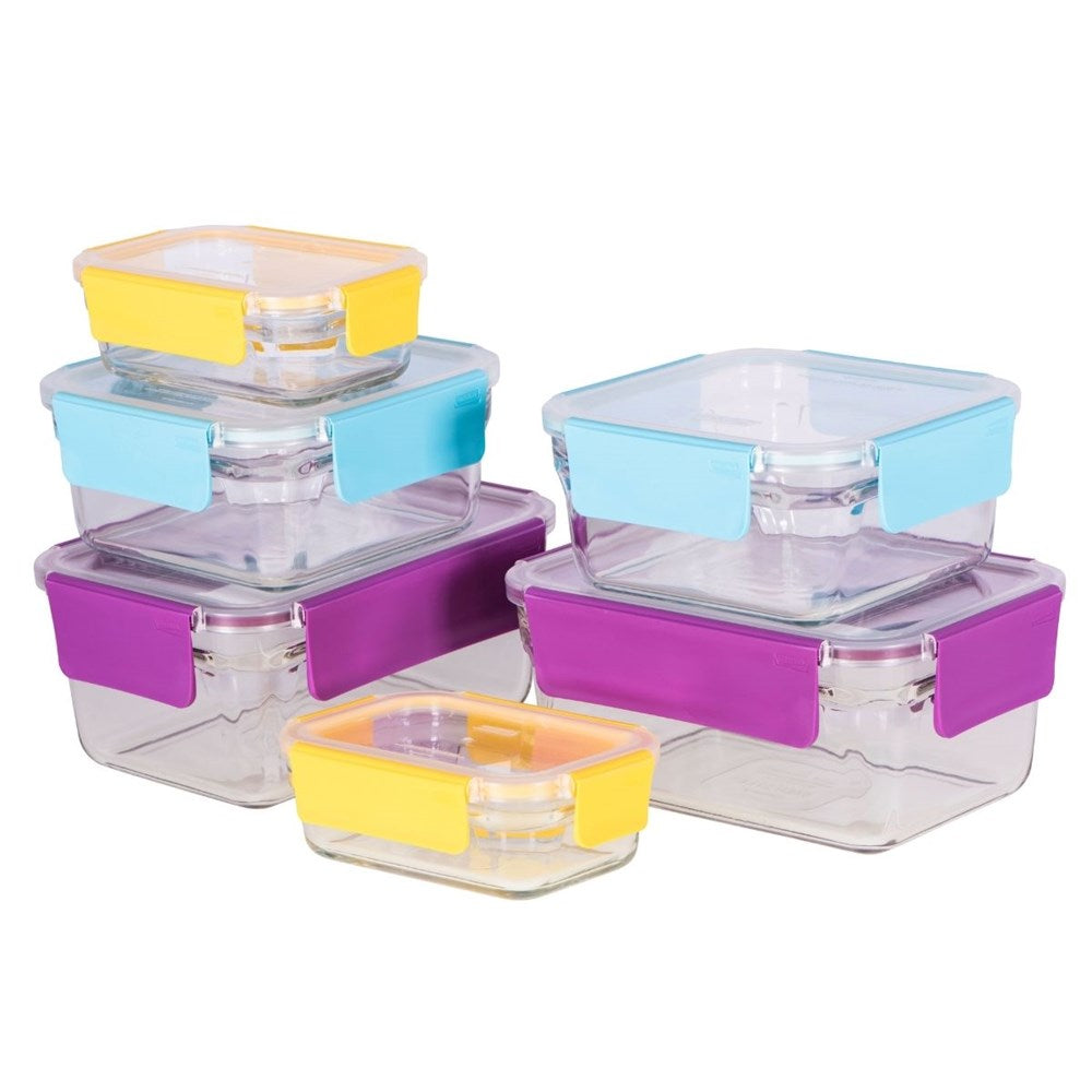 Glasslock Premium Oven Safe Container Set - 6 Piece