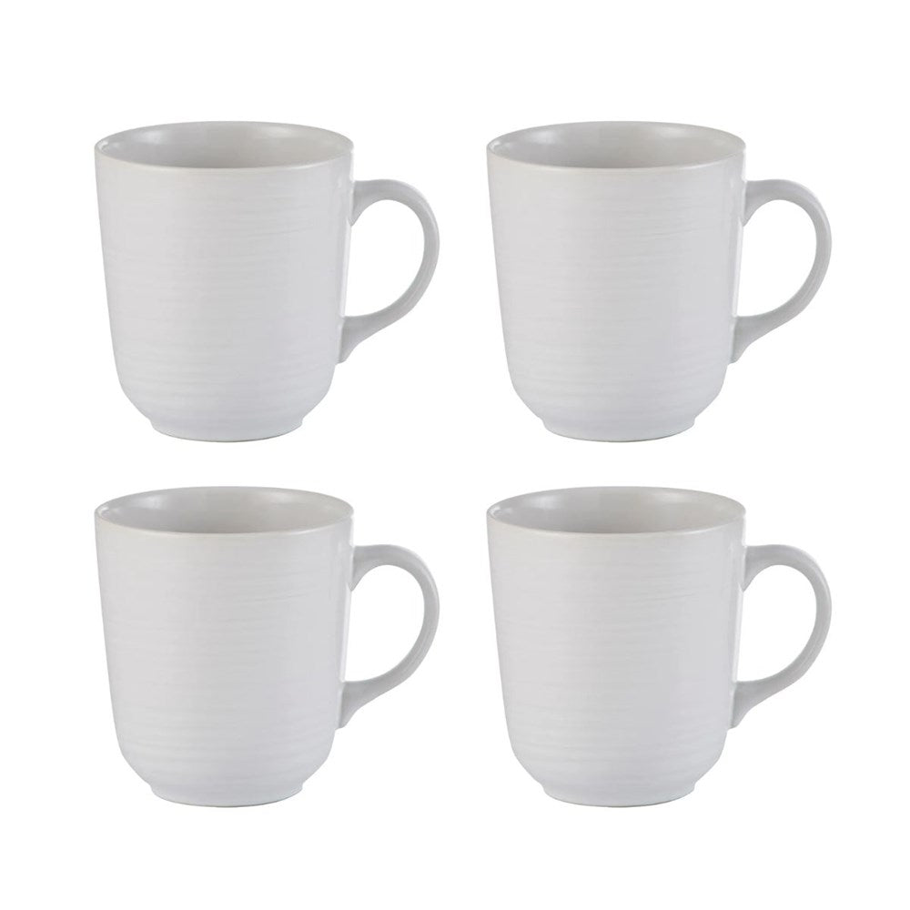 Mason Cash William Mason White Mugs - Set of 4