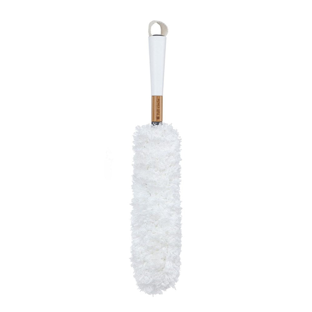 Full Circle Dust Whisperer Microfibre Duster - White