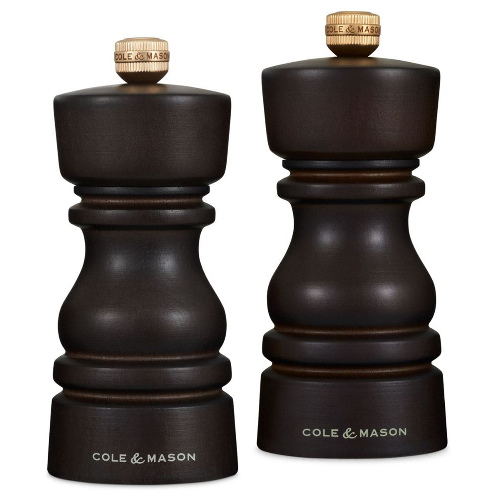 Cole & Mason London Mills Chocolate Wood Gift Set - 13cm