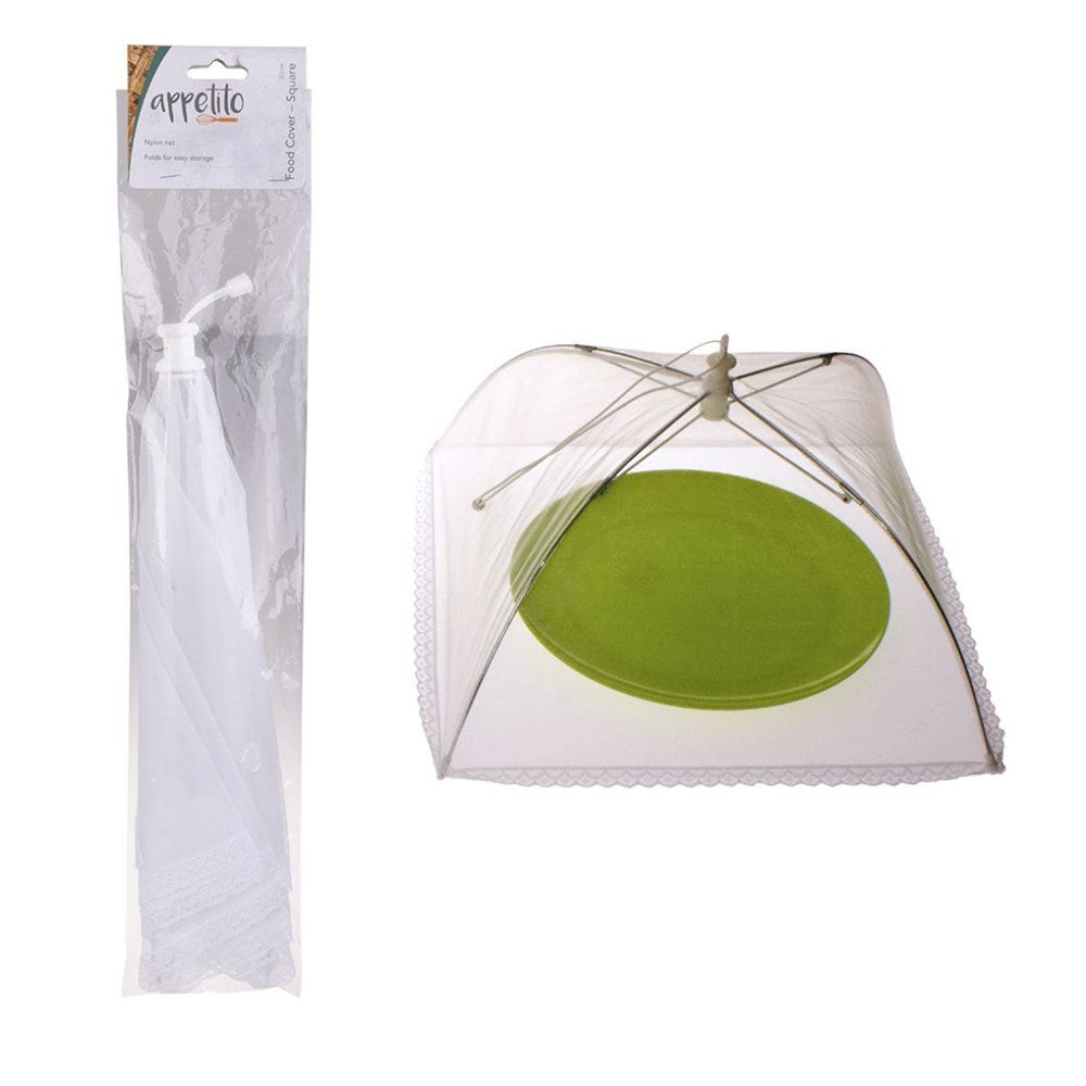 Appetito Square Nylon Net Cover - 30cm