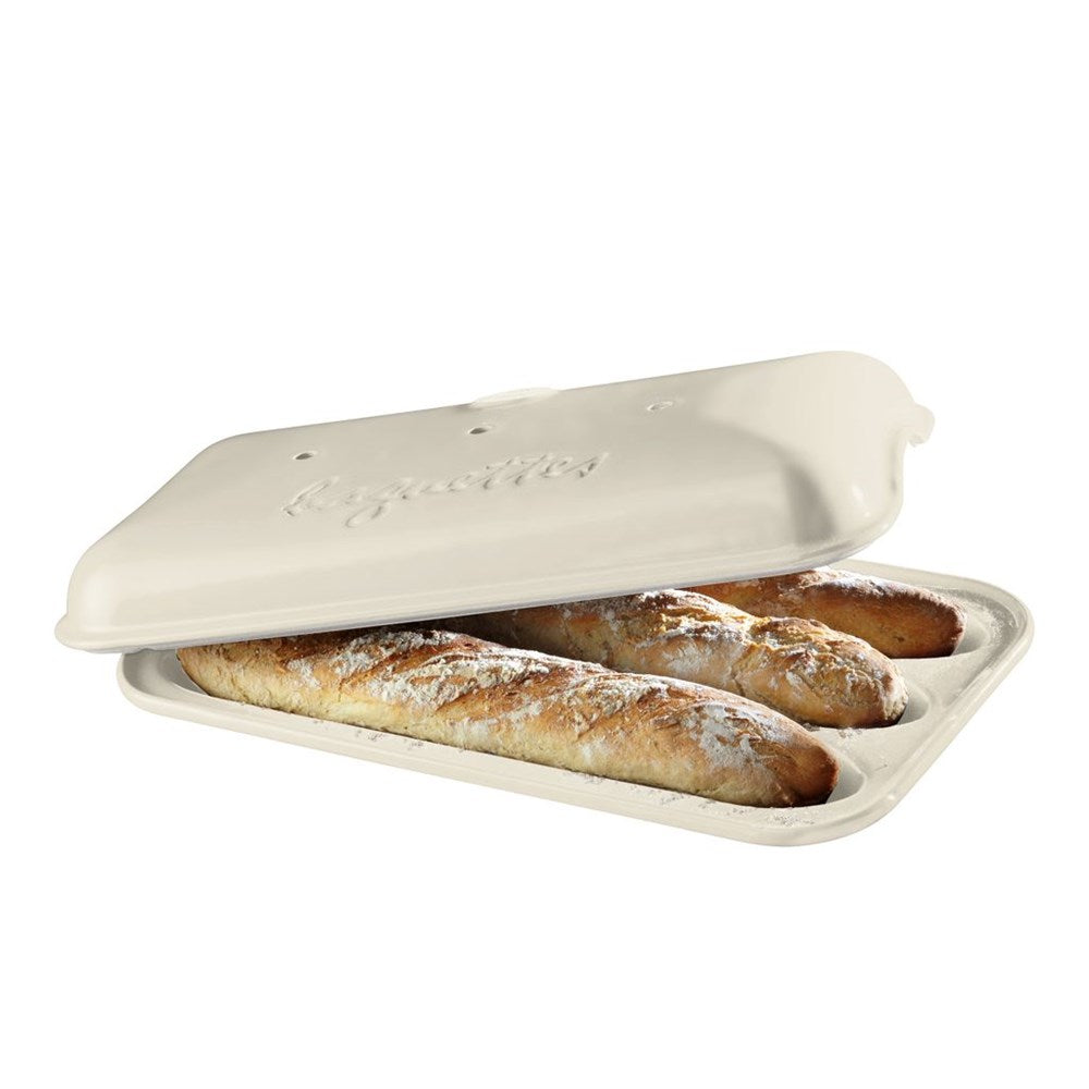 Emile Henry Baguette Baker - 39cm x 24cm