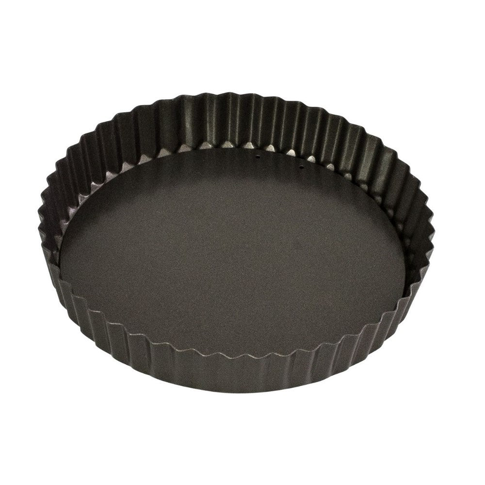 Bakemaster Non-Stick Fluted Round Quiche Pan - 20cm