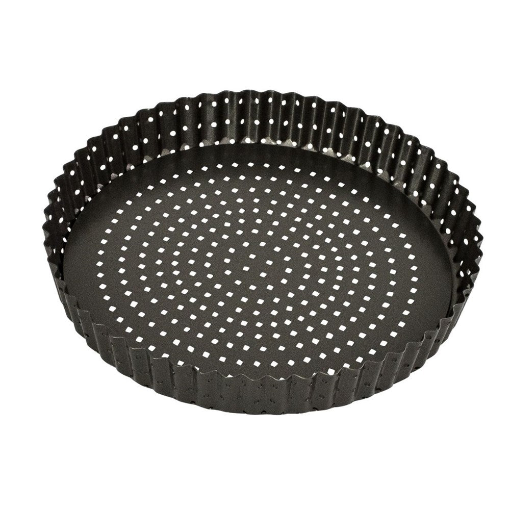 Bakemaster Non-Stick Perfect Crust Quiche Pan - 25cm