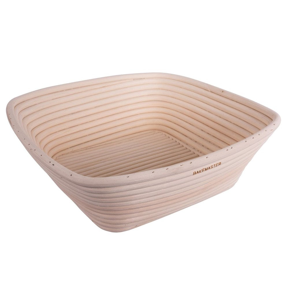 Bakemaster Square Proving Basket 25 x 8.5cm