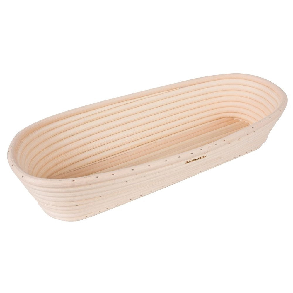 Bakemaster Large Oval Proving Basket - 35cm