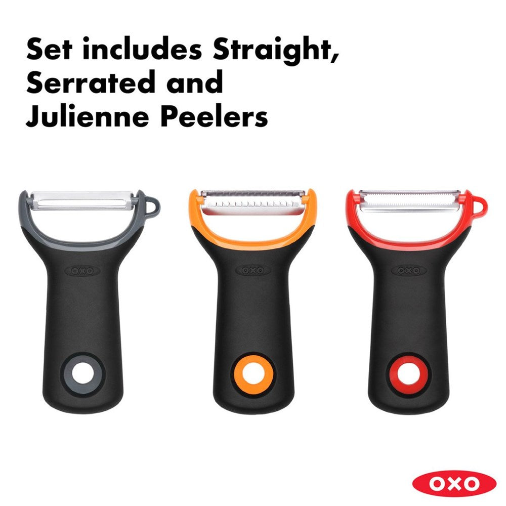 OXO Good Grips Assorted Prep Peeler Set - 3 Piece