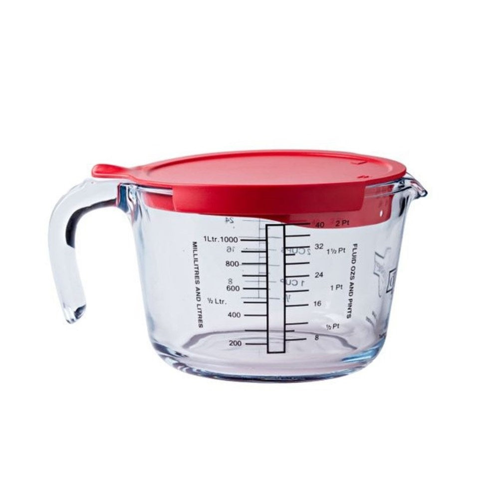 O'Cuisine Measuring Jug with Lid - 1 Litre