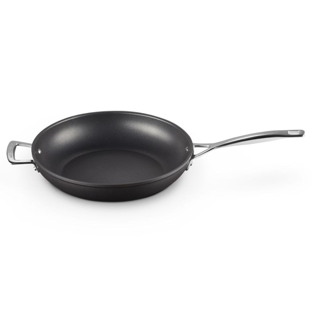 Le Creuset Toughened Non-Stick Deep Fry Pan with Helper Handle - 28cm