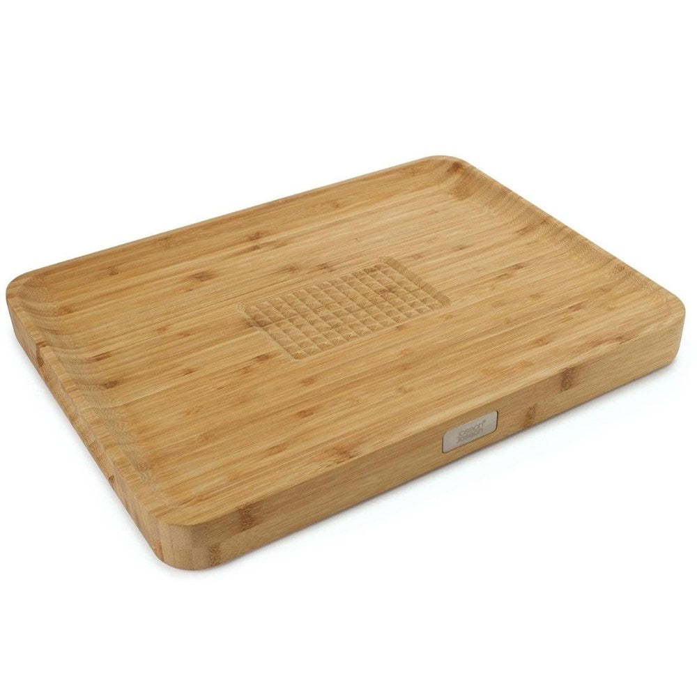 Joseph Joseph Cut and Carve Bamboo Chopping Board