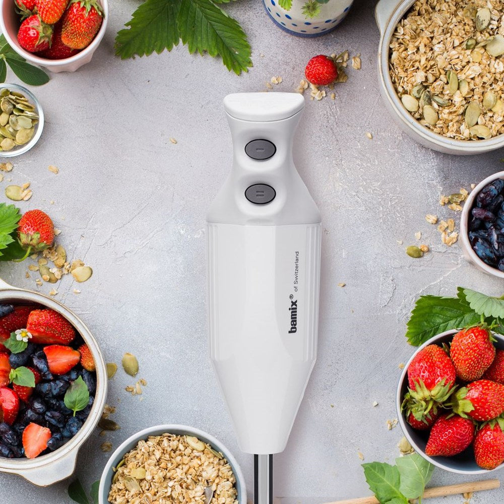 Bamix Deluxe Immersion Blender 180W - White