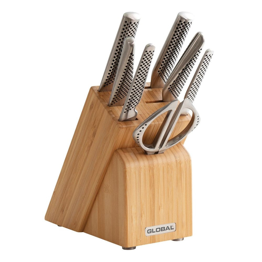 Global Takashi Knife Block Set - 8 Piece