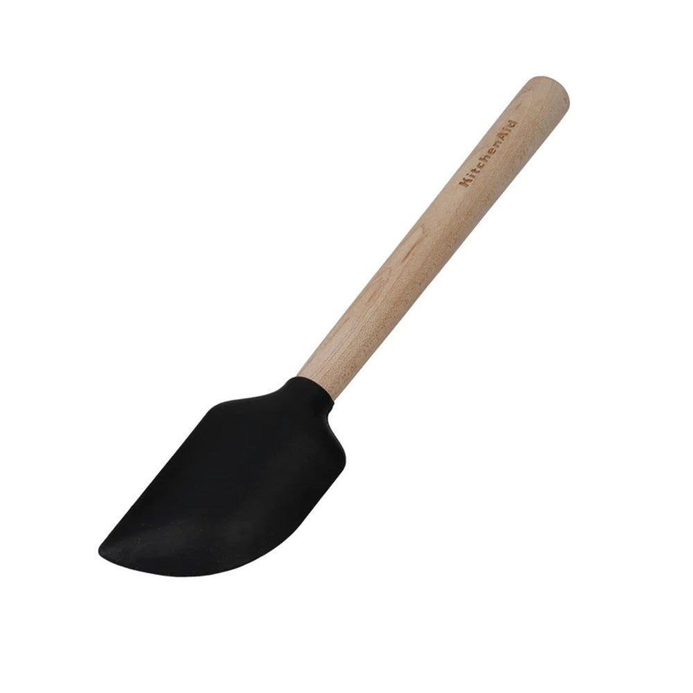 KitchenAid Mini Scraper Spatula Maple Wood