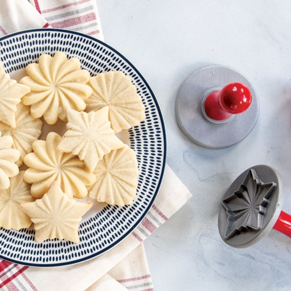 Nordic Ware Pretty Pleated Cookie Stamps