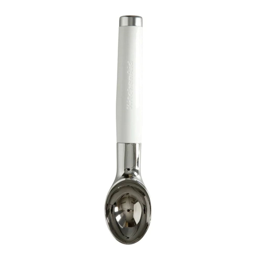 KitchenAid Classic Stainless Steel Ice-Cream Scoop White