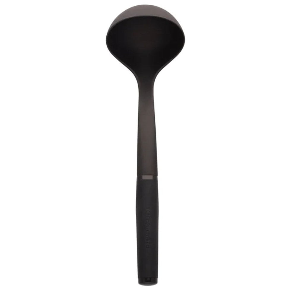 KitchenAid Soft Touch Ladle - Black