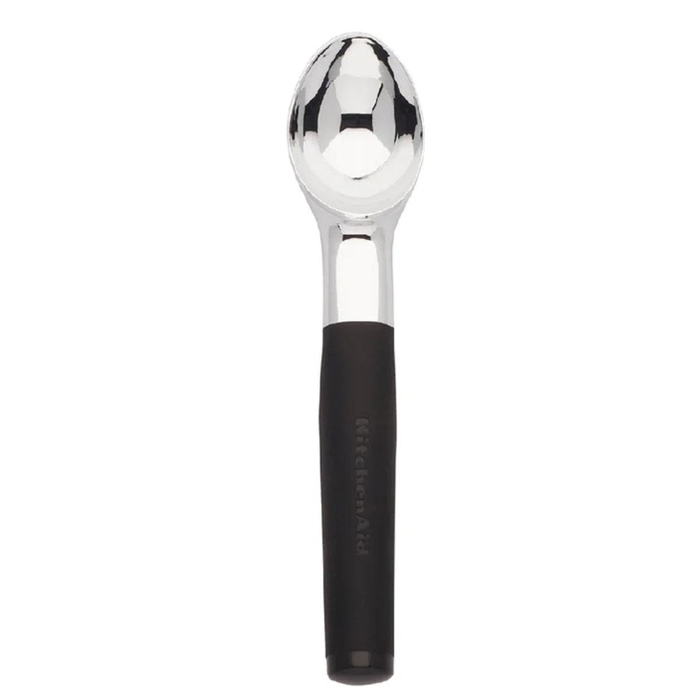 KitchenAid Soft Touch Stainless Steel Ice-Cream Scoop - Black