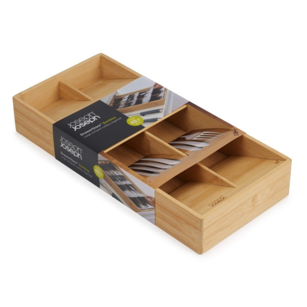 Joseph Joseph Drawerstore Bamboo Cutlery Organiser