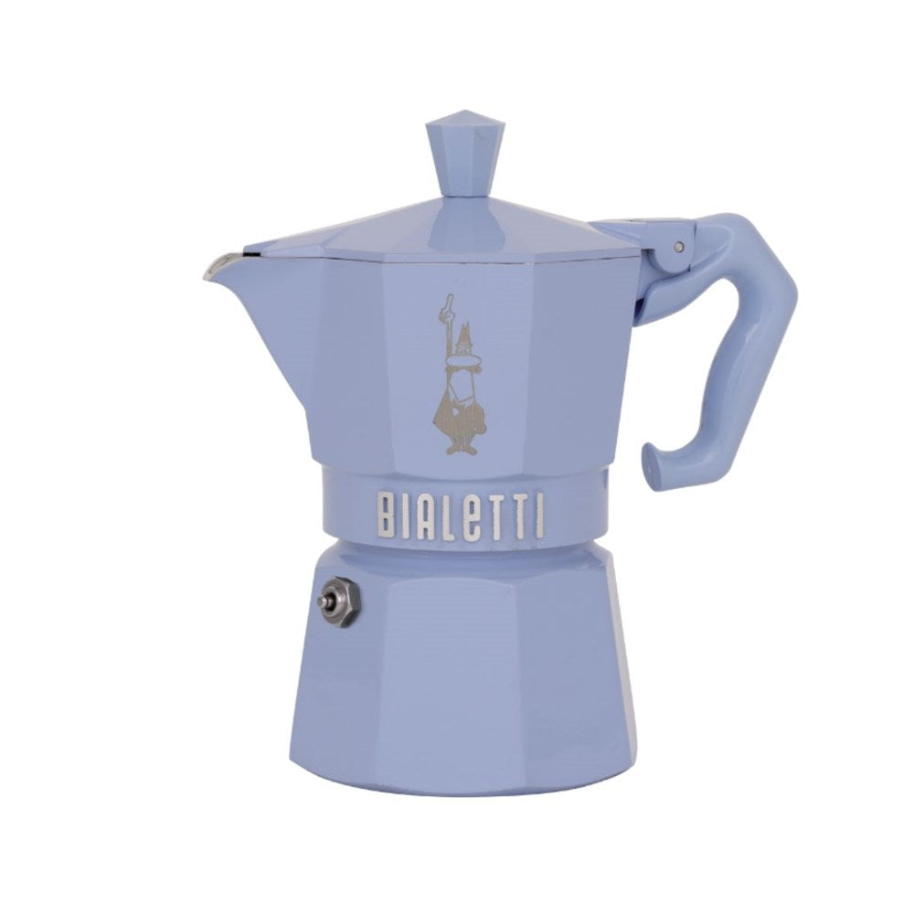 Bialetti Moka Exclusive Light Blue - 2 Sizes