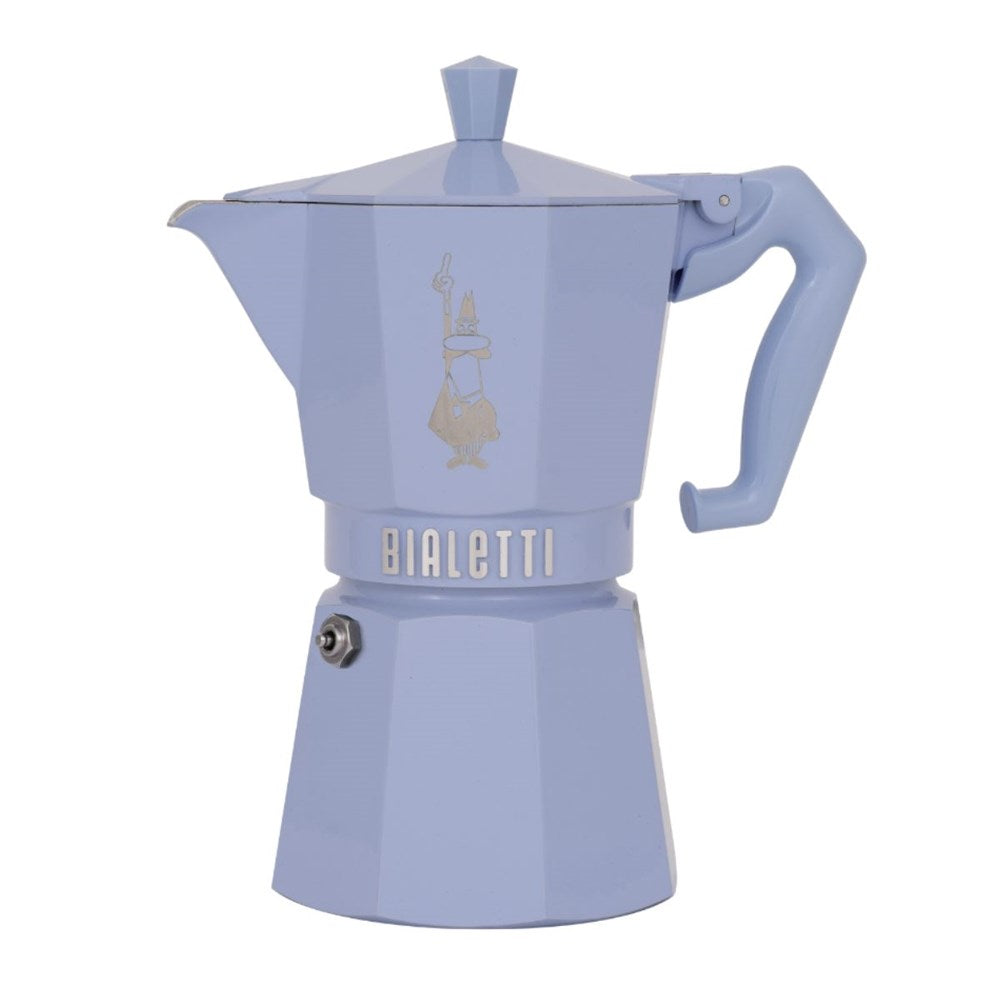 Bialetti Moka Exclusive Light Blue - 2 Sizes