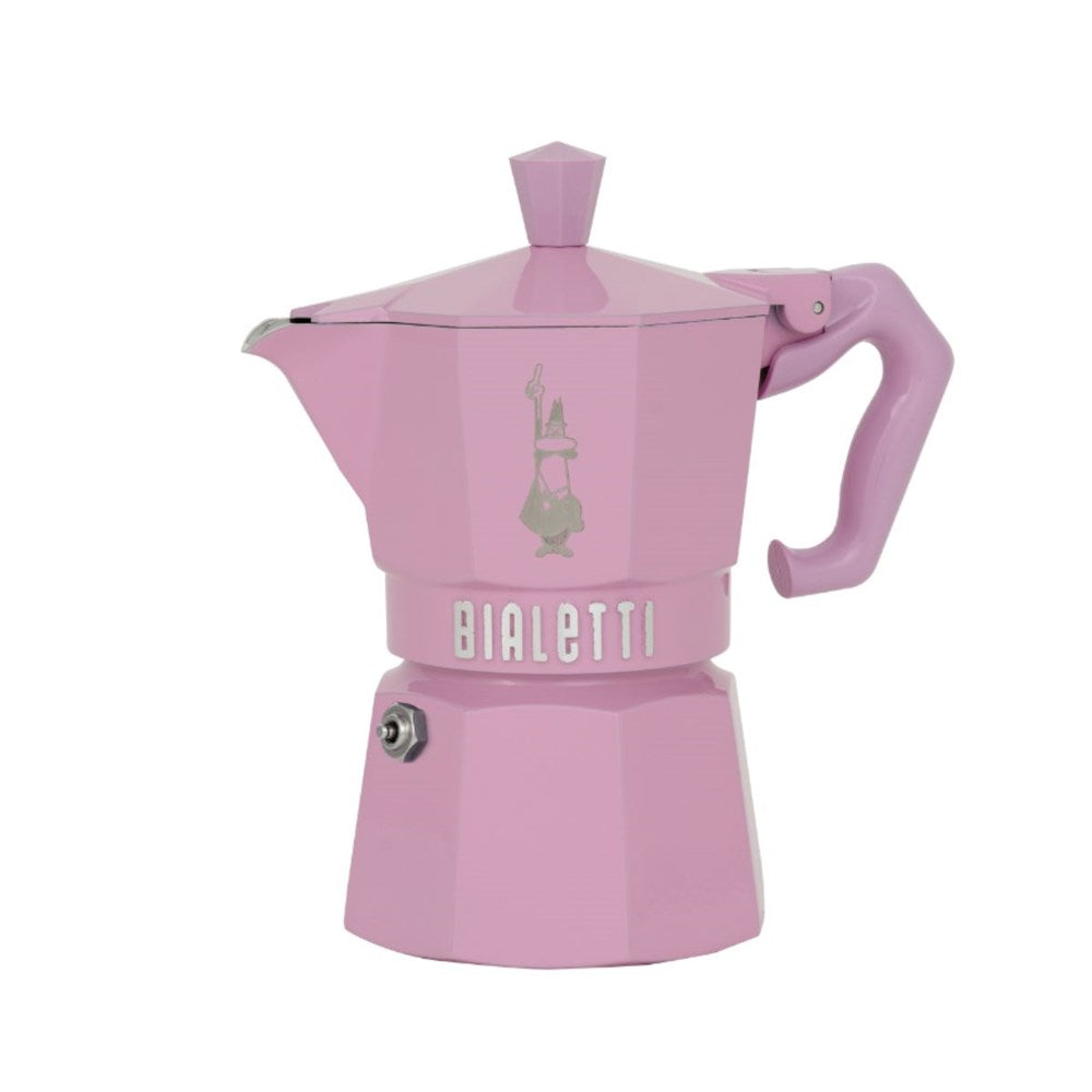 Bialetti Moka Exclusive Pink - 2 Sizes