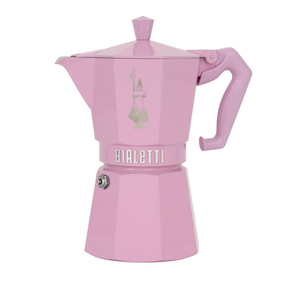 Bialetti Moka Exclusive Pink - 2 Sizes