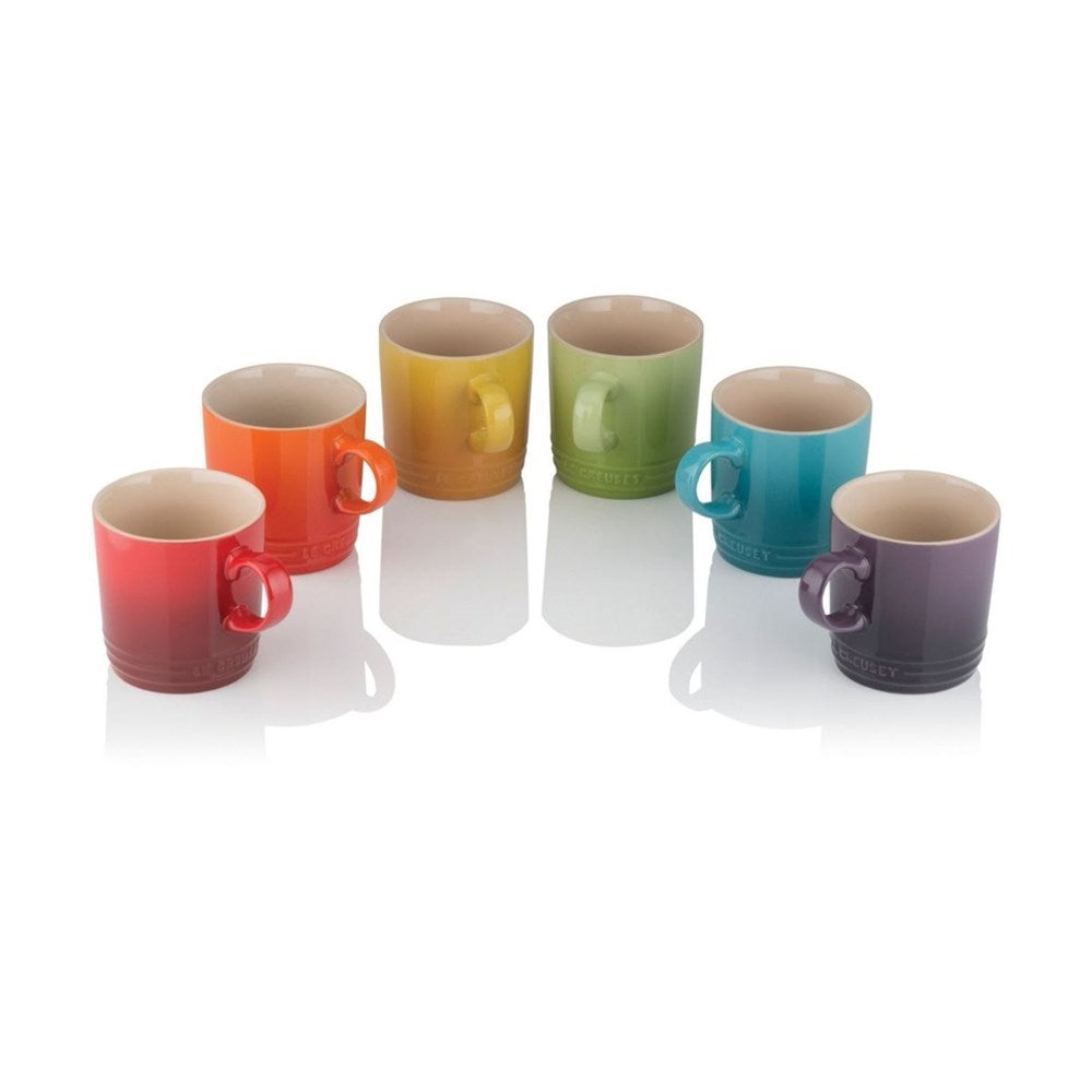 Le Creuset Stoneware Mugs 350ml - Set of 6