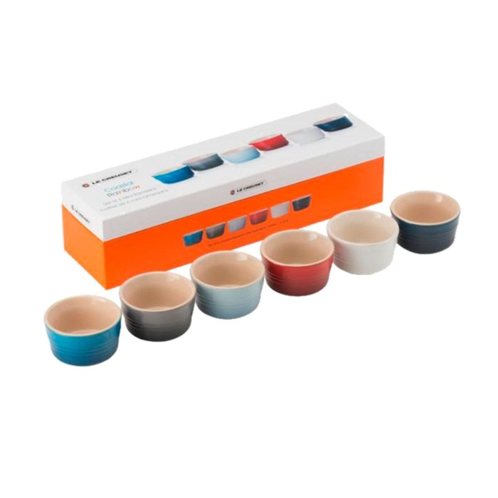 Le Creuset Stoneware Mini Ramekins - Set of 6