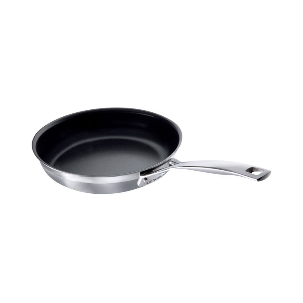 Le Creuset 3 Ply Stainless Steel Non-Stick Saute Pan - 20cm