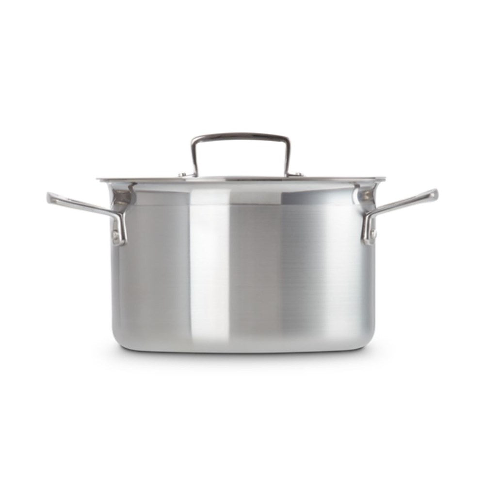 Le Creuset 3 Ply Stainless Steel Deep Casserole - 24cm