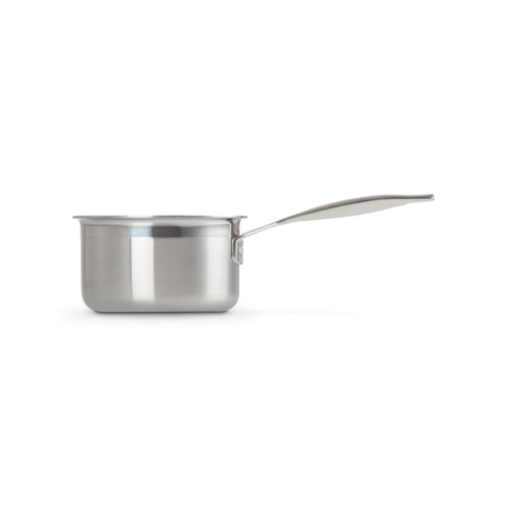 Le Creuset 3 Ply Stainless Steel Non-Stick Milk Pan - 14cm