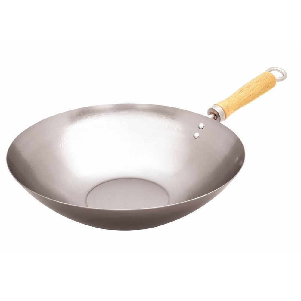 Cuisena Stir Fry Carbon Steel Wok - 2 Sizes