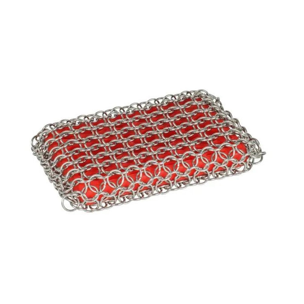 Lodge Chain Mail Scrubbing Pad - Red