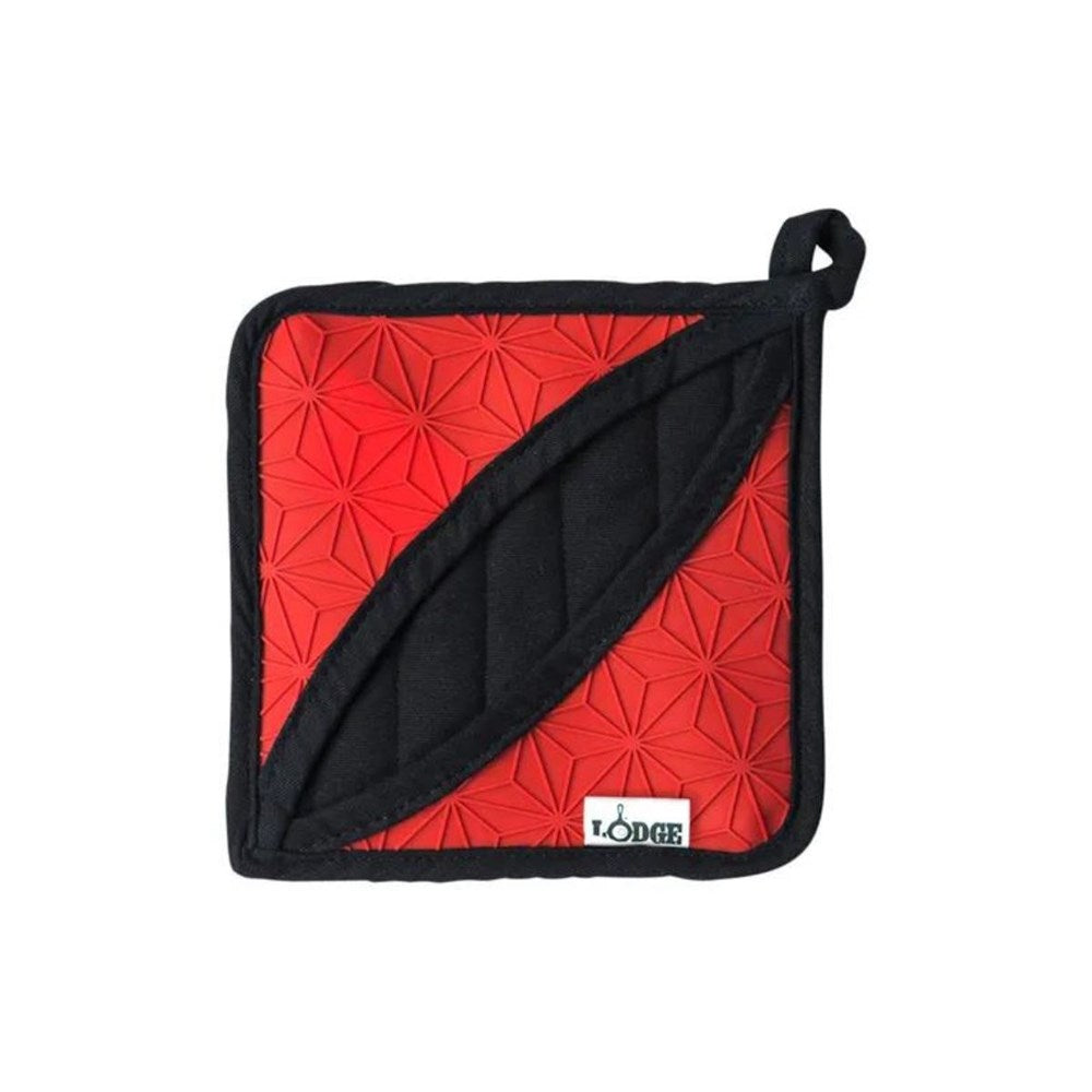 Lodge Silicone Trivet Potholder - Red